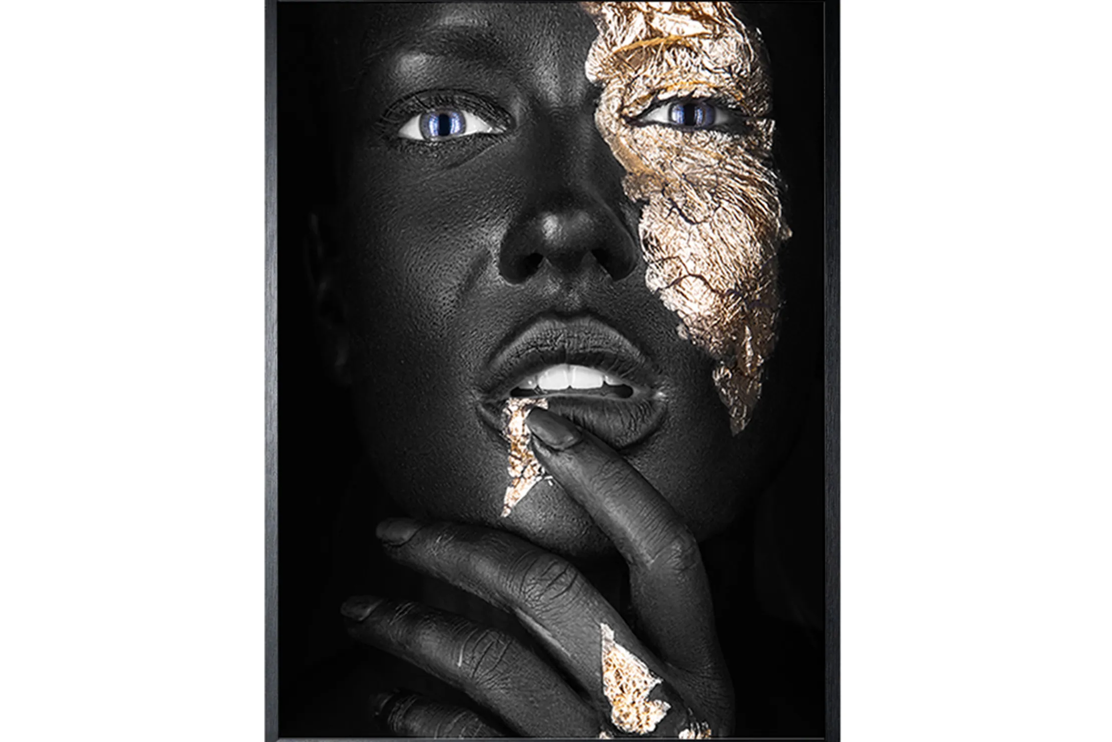 Art Print Gold Face SHI729