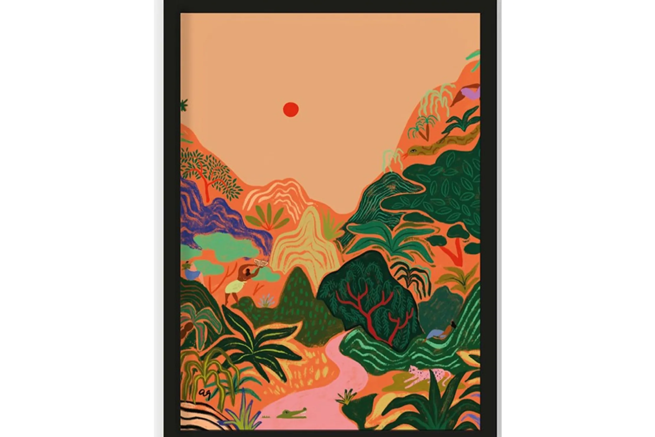Art Print Hidden Paradise