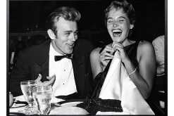 Art Print James Dean & Ursula Andress Zwart-wit AAJ009