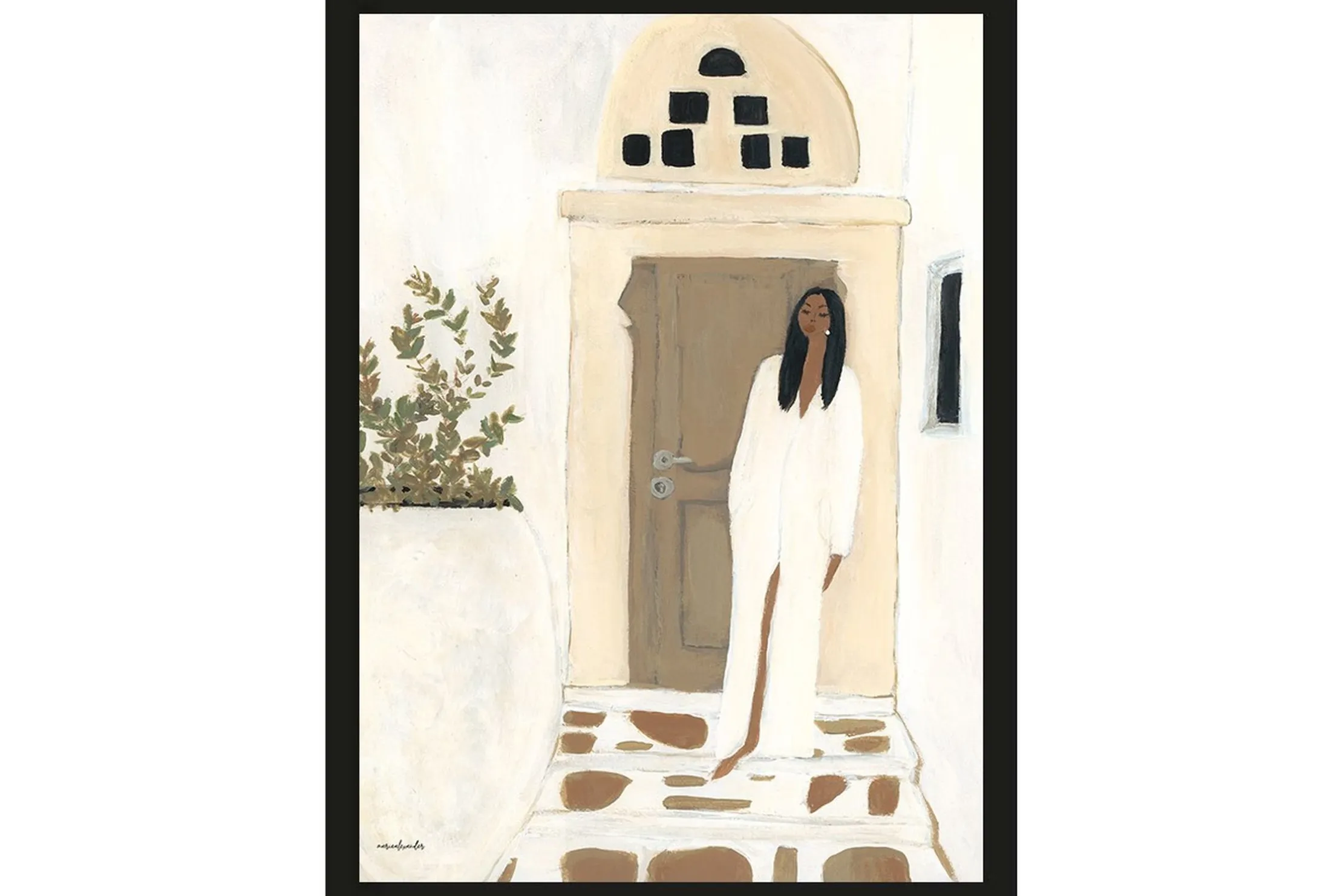 Art print Mediterranean dream