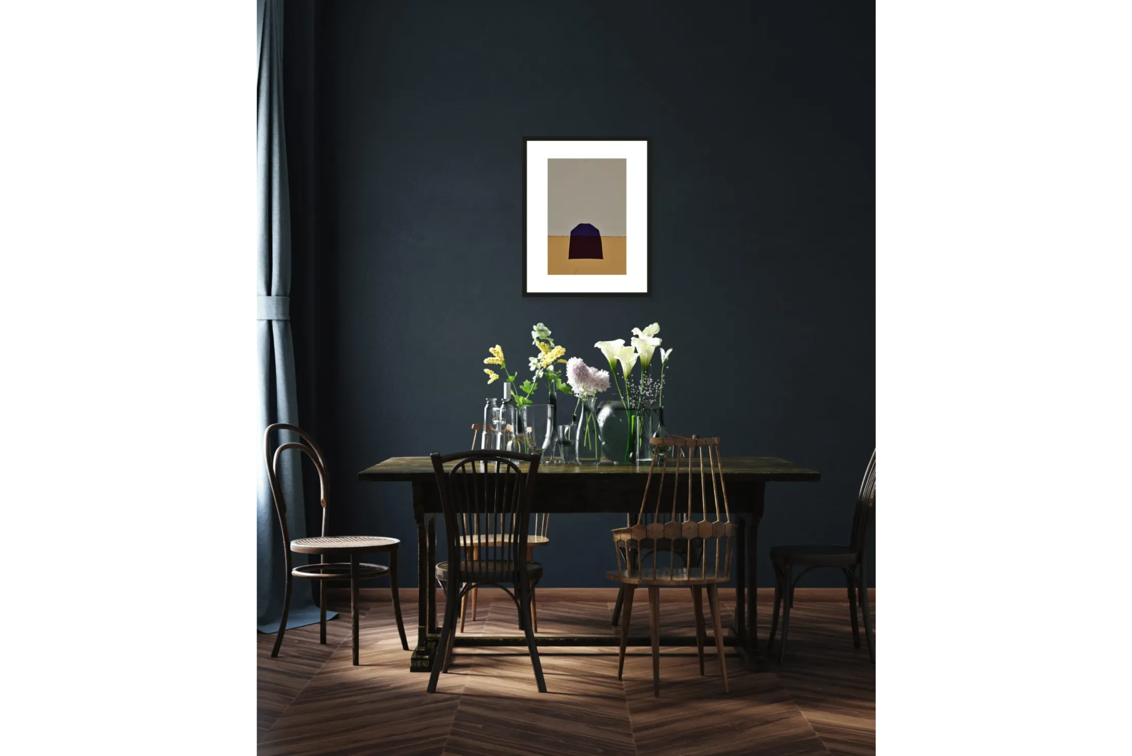 Art Print Paars Geen