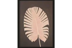 Art Print Pink Leaf