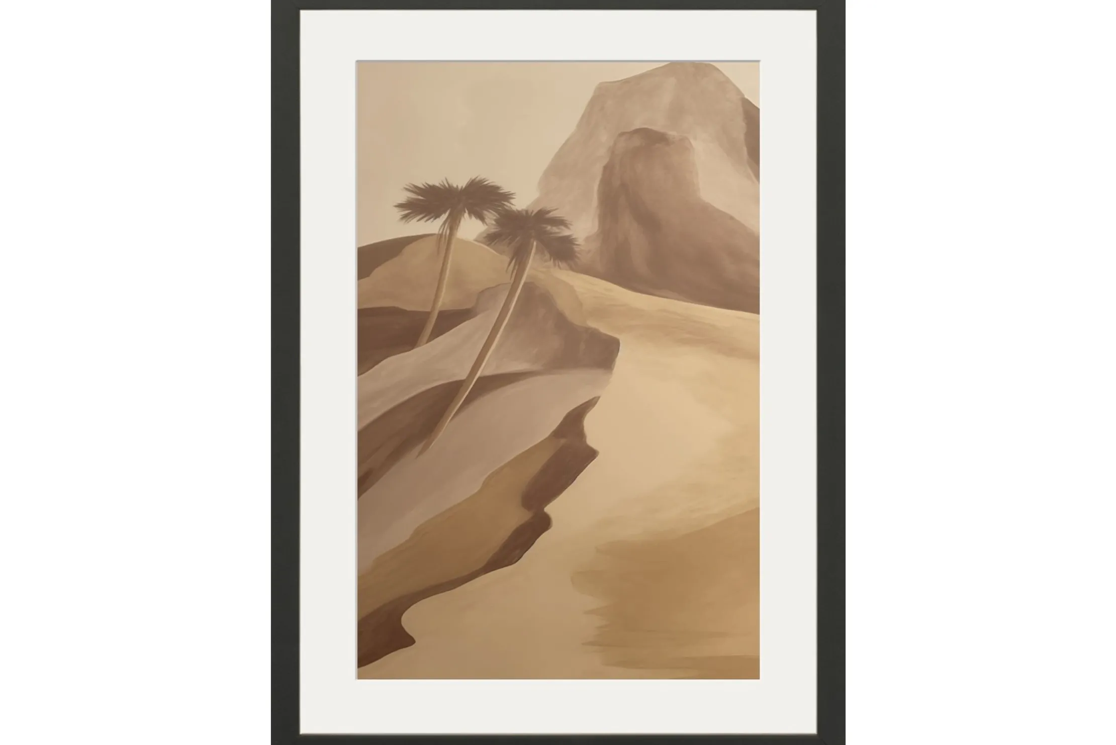 Art Print Rocky Palm
