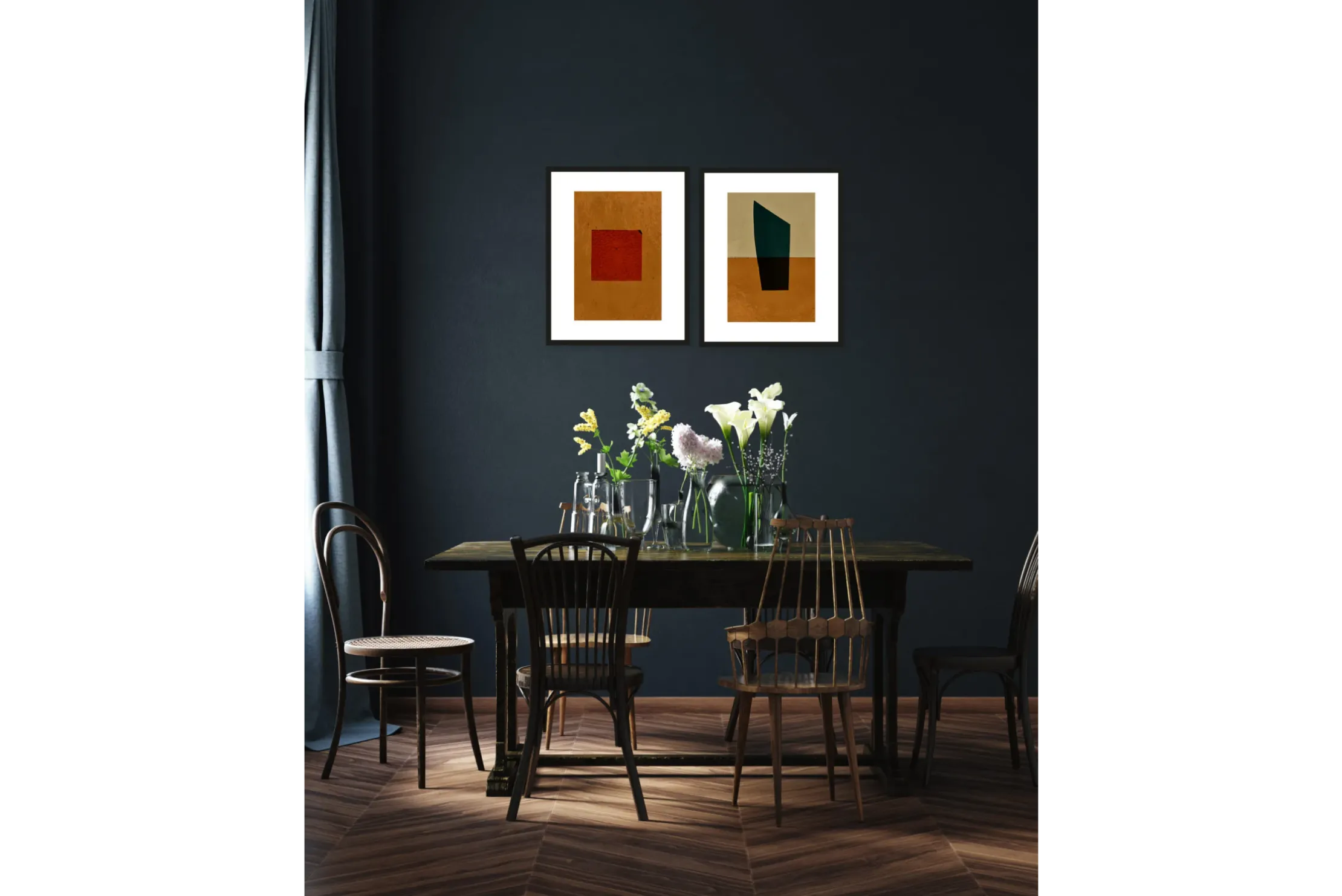 Art Print Rood Geen