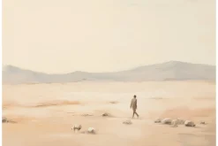Art Print Shepherd Horizontaal
