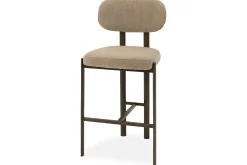 Barkruk Wave Beige - Anodic Brown Rivano