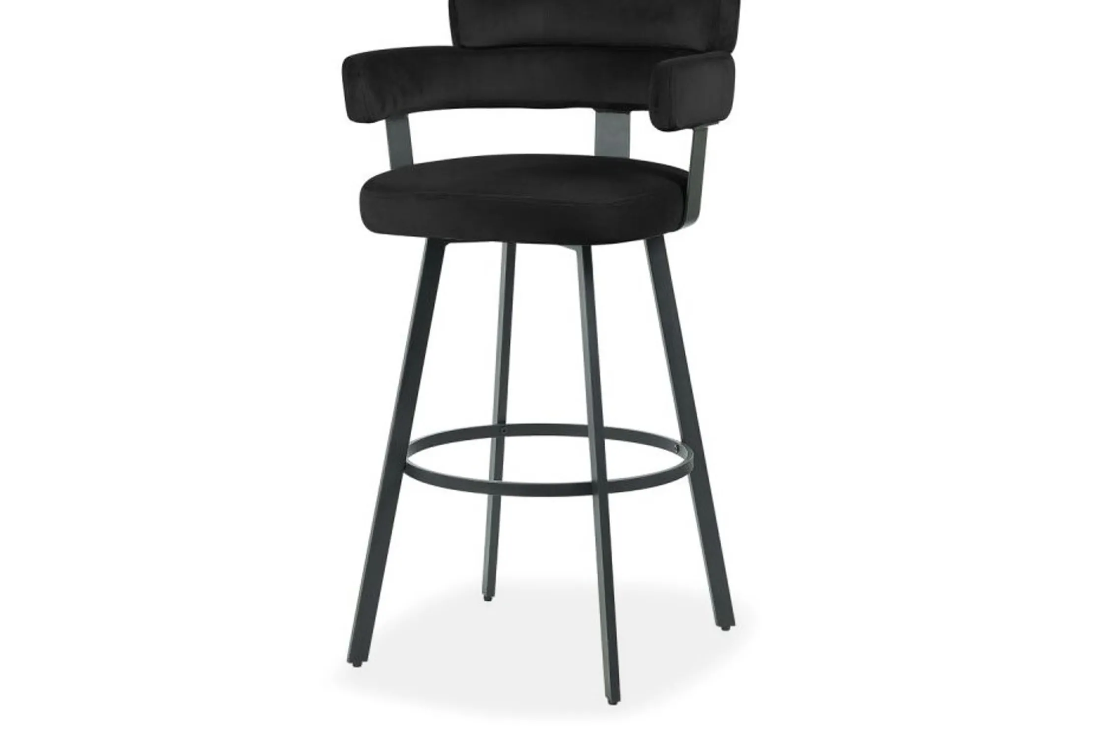 Barkruk Zwart HU-77.027 Bardio