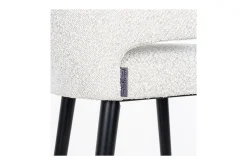 Barstoel 210675 White Bouclé Indigo