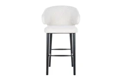 Barstoel 210675 White Bouclé Indigo