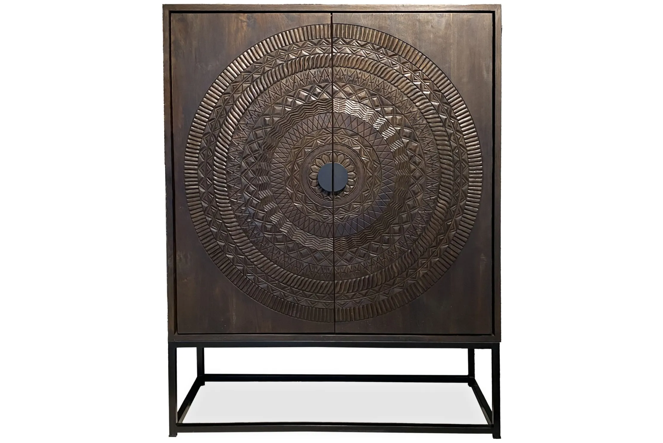 Bergkast Carved Cabinet