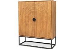 Bergkast Carved Cabinet
