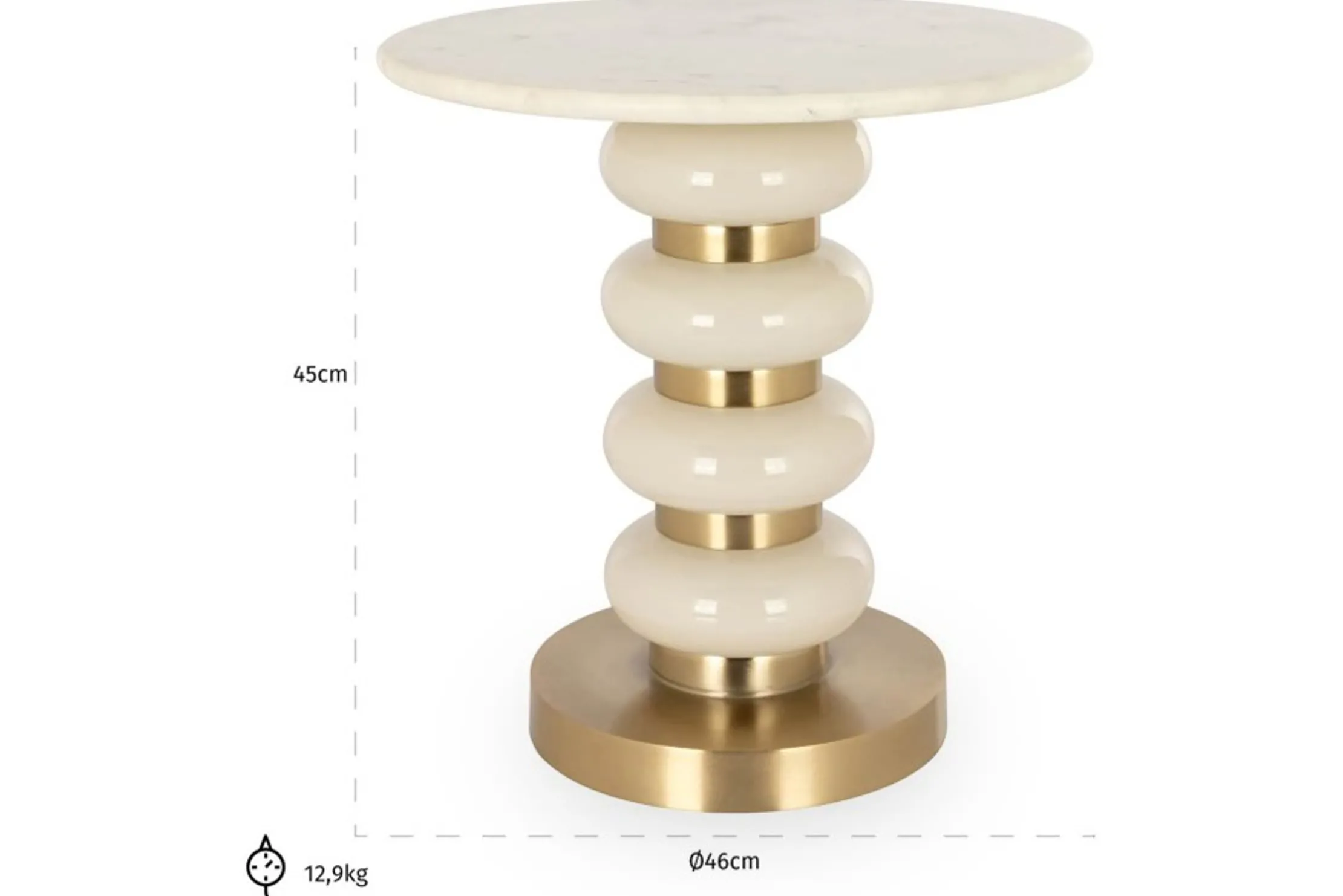 Bijzettafel 212583 Boann