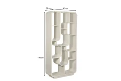 Boekenkast Off White Logan