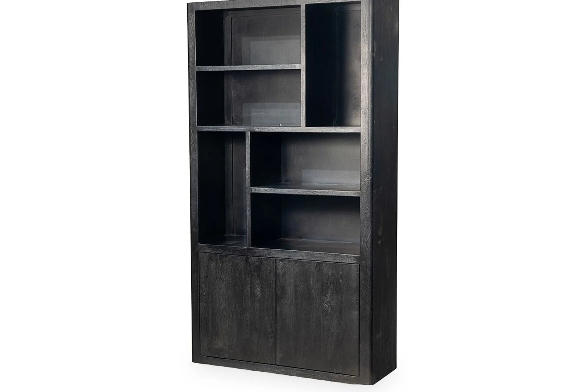 Boekenkast Zwart Tenna