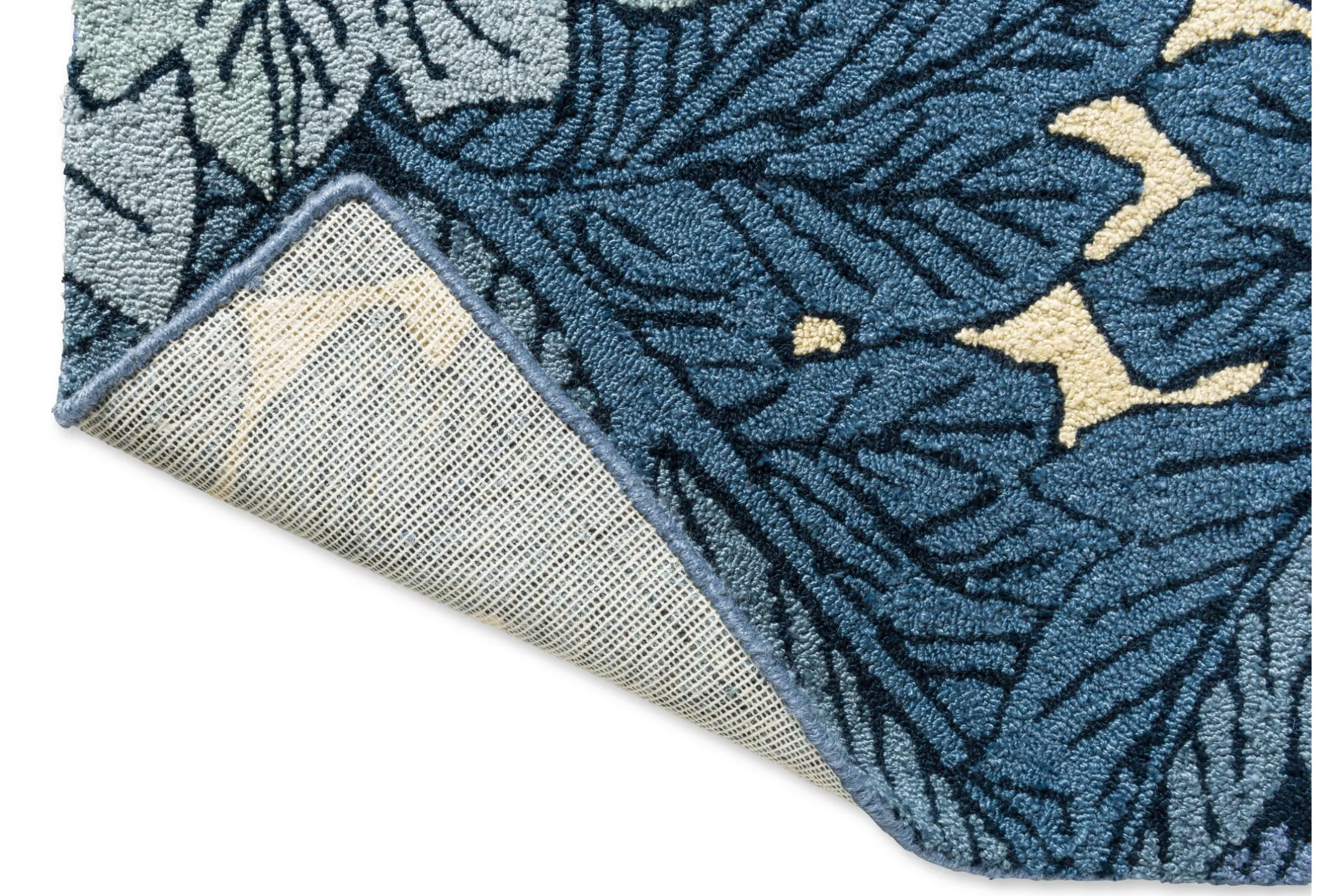 Buitenkleed MOR Acanthus Indigo 427318 Outdoor | Brink & Campman