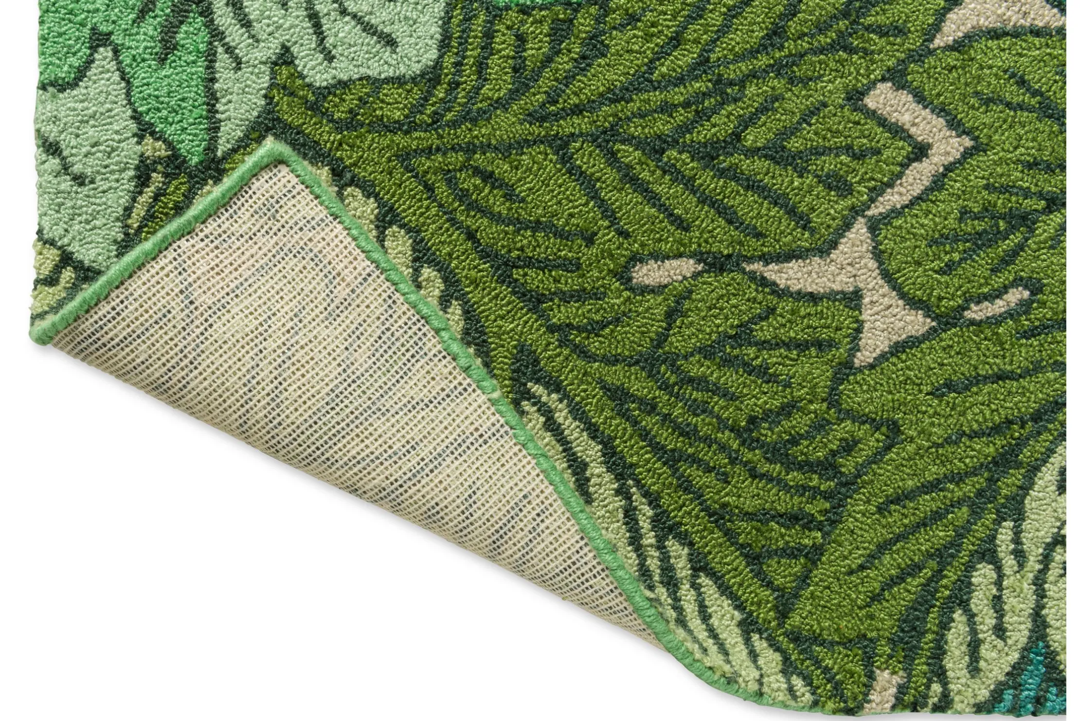 Buitenkleed MOR Acanthus Nettle-Sky Blu 427307 Outdoor | Brink & Campman