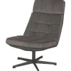 Draaifauteuil Antraciet CH-73.021 Alvar