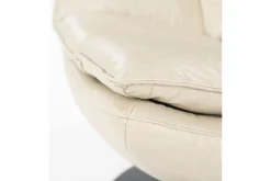 Draaifauteuil - beige boho leder | 95937 Sven