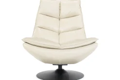 Draaifauteuil - beige boho leder | 95937 Sven