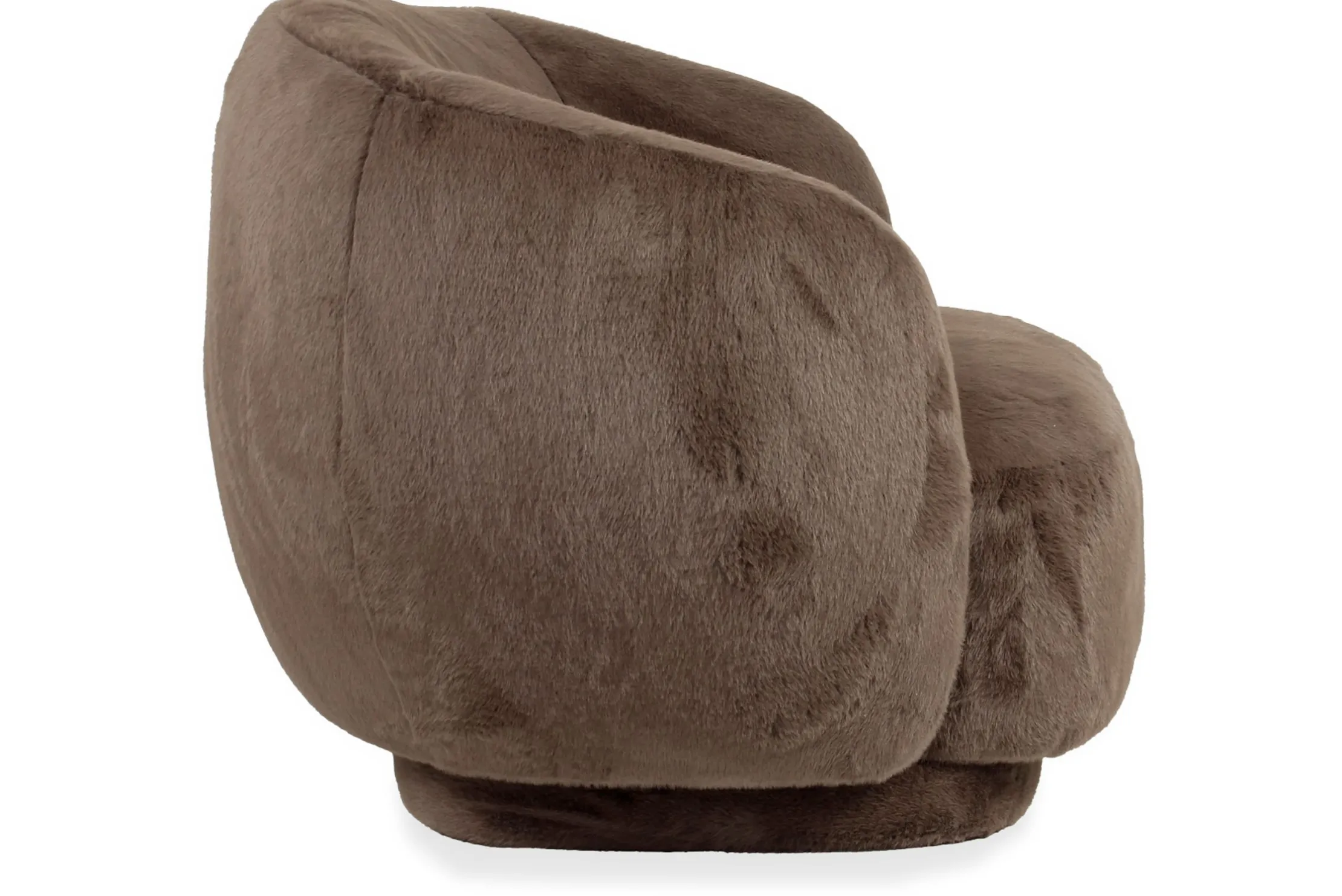 Draaifauteuil 216059 Brown Fluffy Negreslo