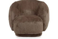 Draaifauteuil 216059 Brown Fluffy Negreslo