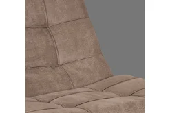 Draaifauteuil met hocker Taupe CH-73.028 Alvar