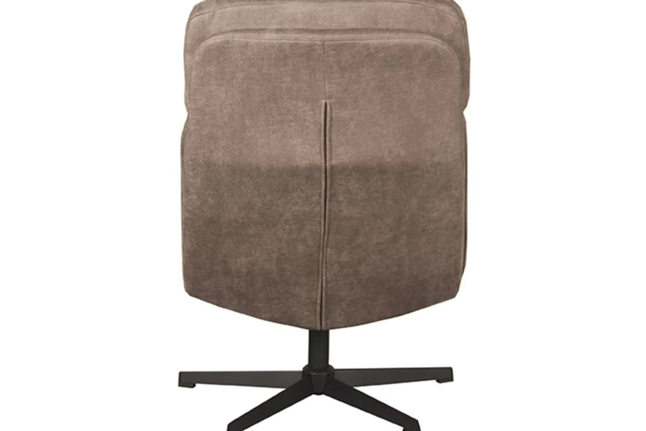 Draaifauteuil met hocker Taupe CH-73.028 Alvar