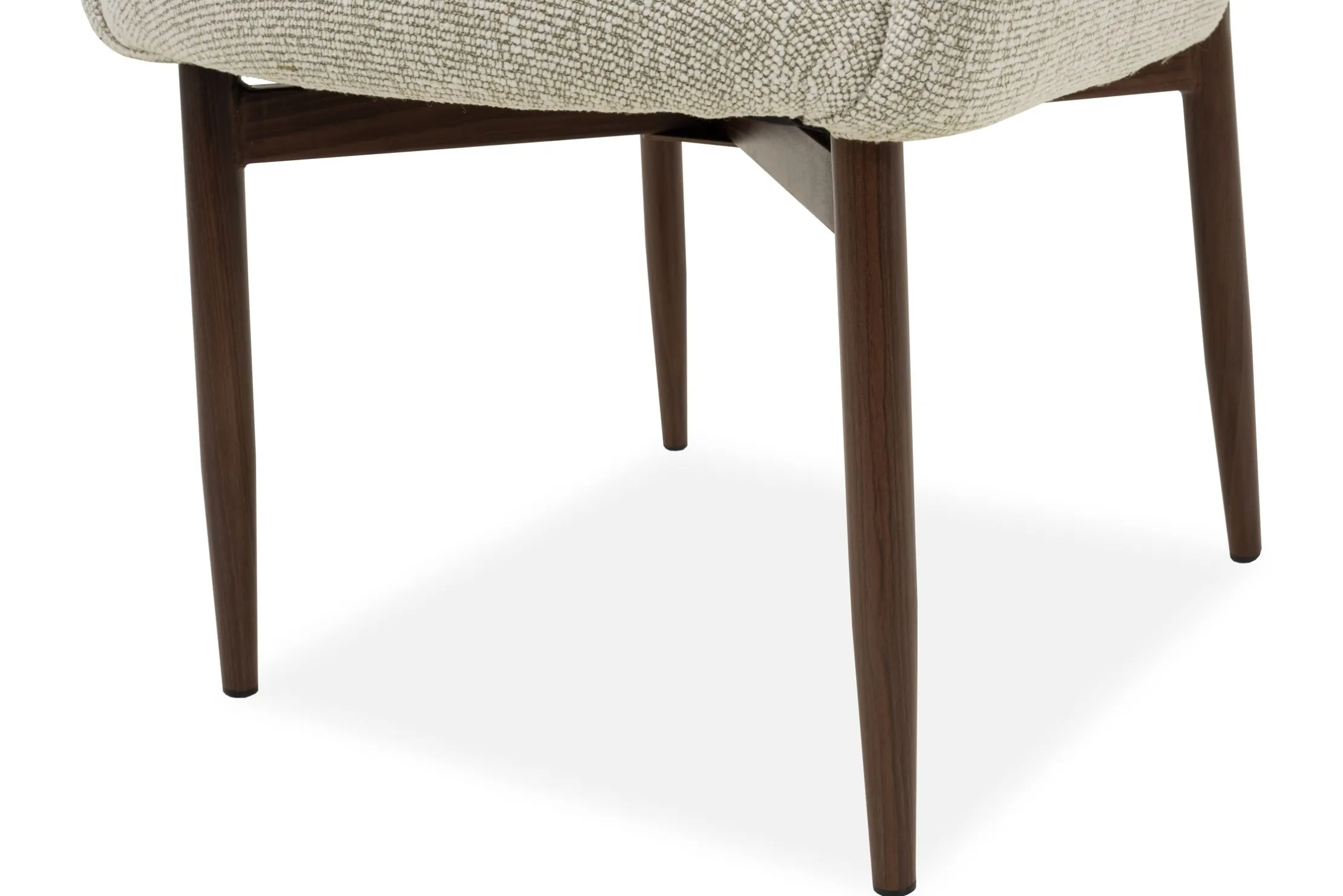 Eetkamerstoel Beige Walnut Hikari