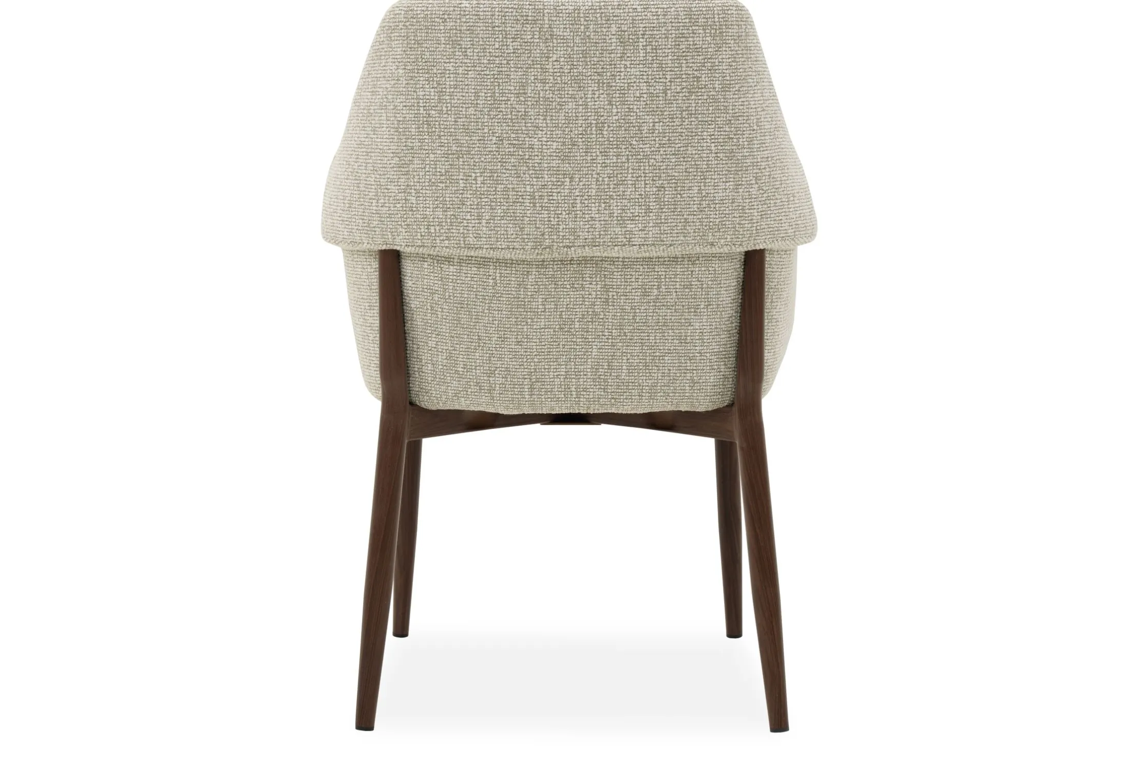 Eetkamerstoel Beige Walnut Hikari