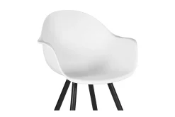 Eetkamerstoel Wit FF-45.000 Luca