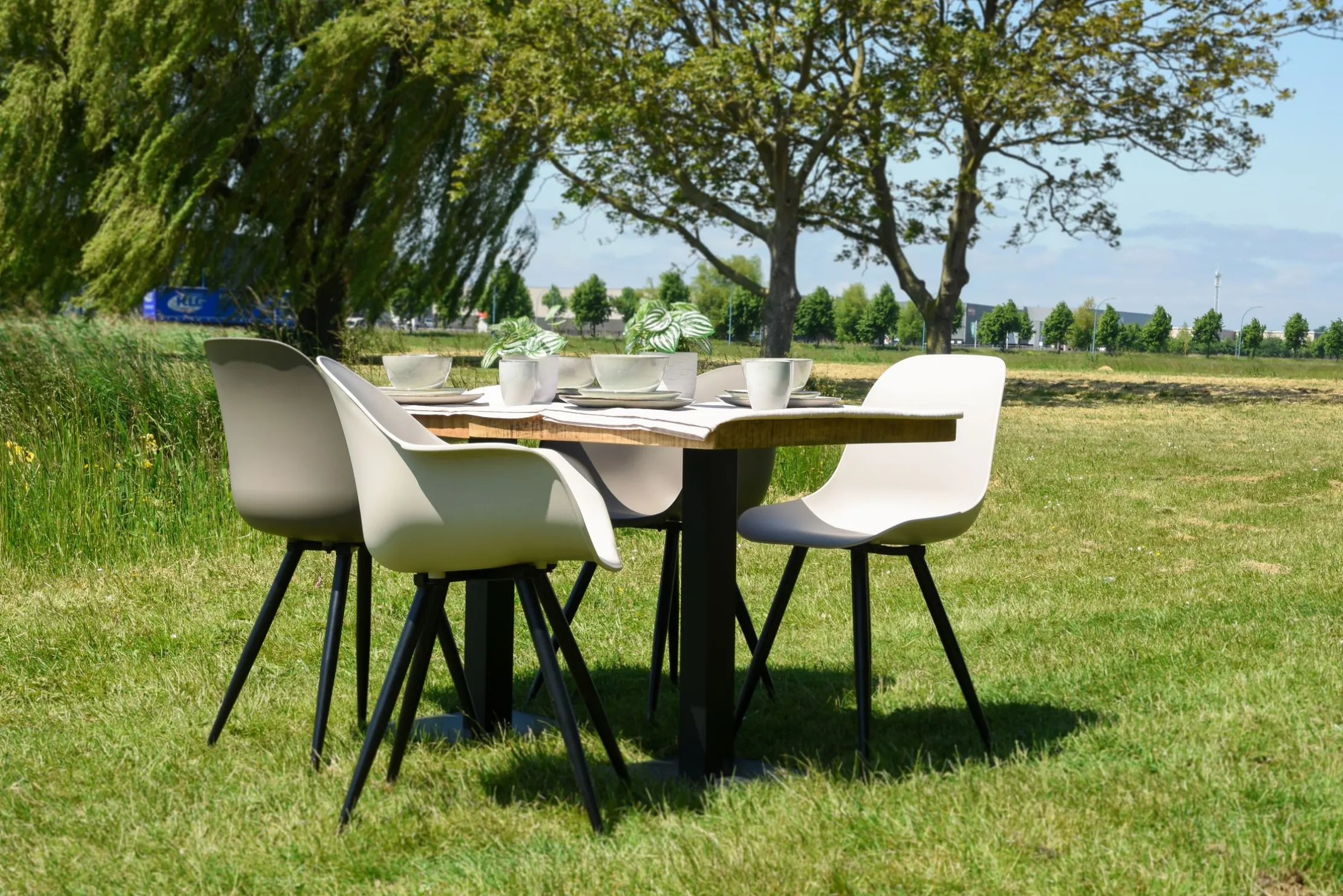 Eetkamerstoel Wit FF-45.000 Luca
