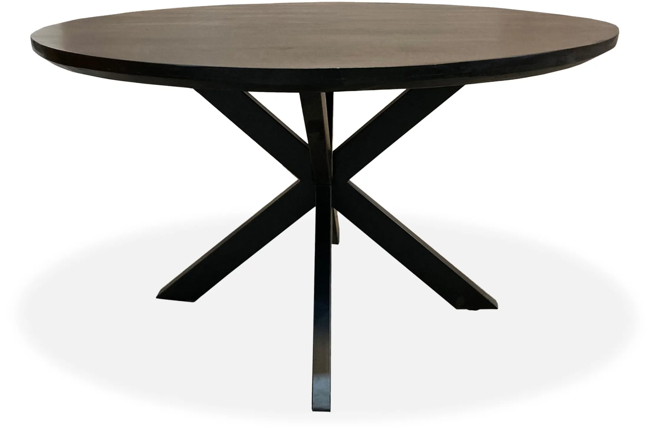 Eettafel Round Black Jesper
