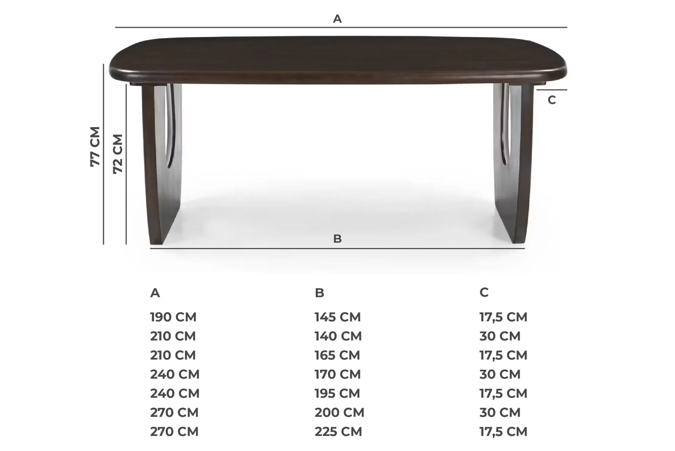 Eettafel Scapandi