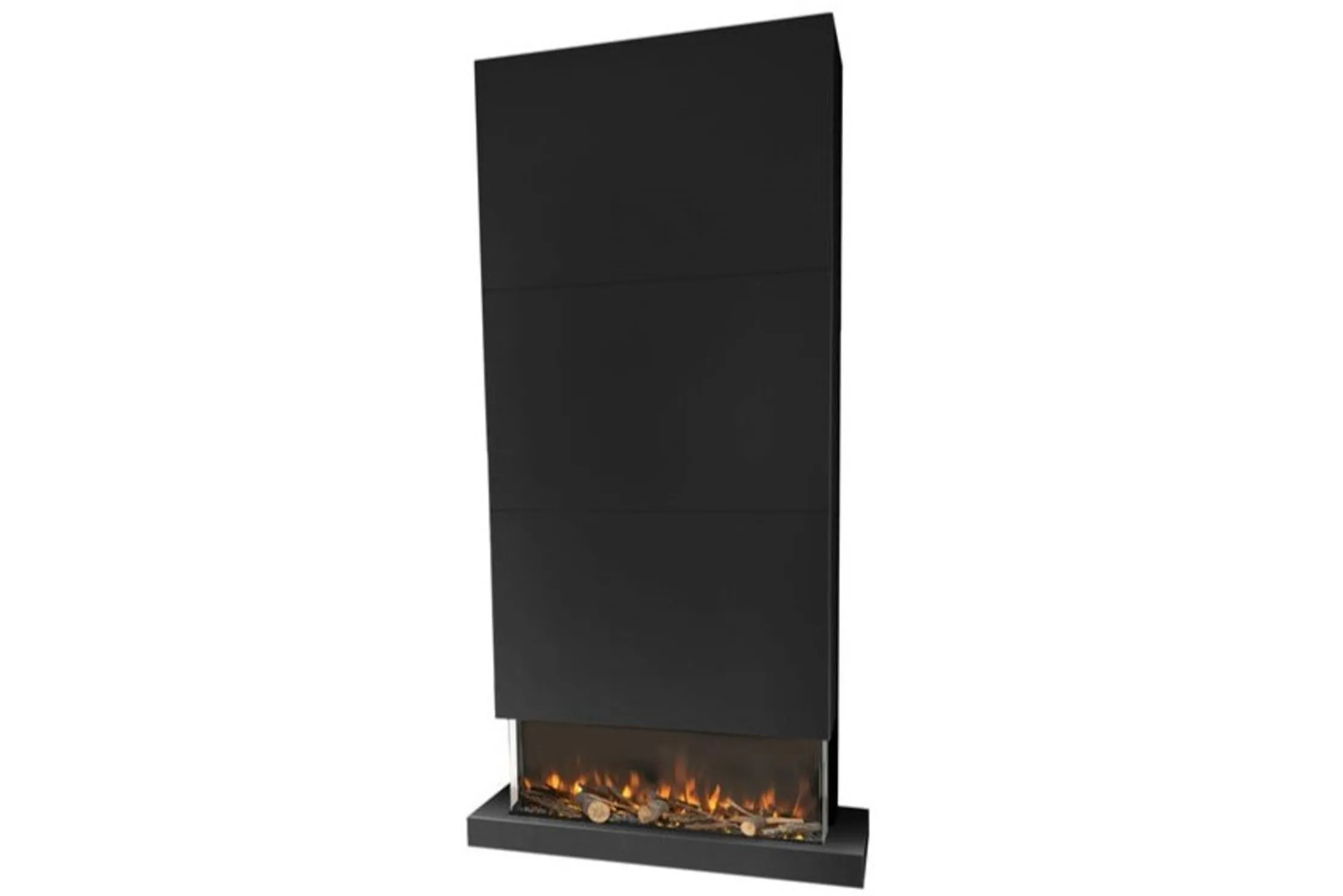 Elektrische Levico 90 3D LED haard zwart Disegno