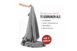 Elektrische warmtedeken Grijs