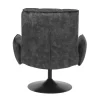 Fauteuil Dark Grey Tropea