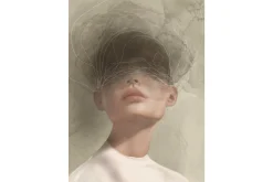 Glasschilderij Blind Mist