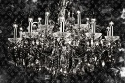 Glasschilderij Chandelier 080120C-793