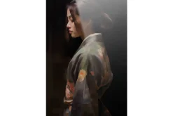 Glasschilderij Kimono Tales