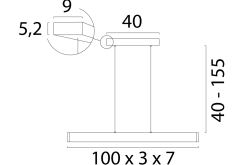 Hanglamp Atina