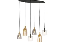 Hanglamp 36463-6BK Divine