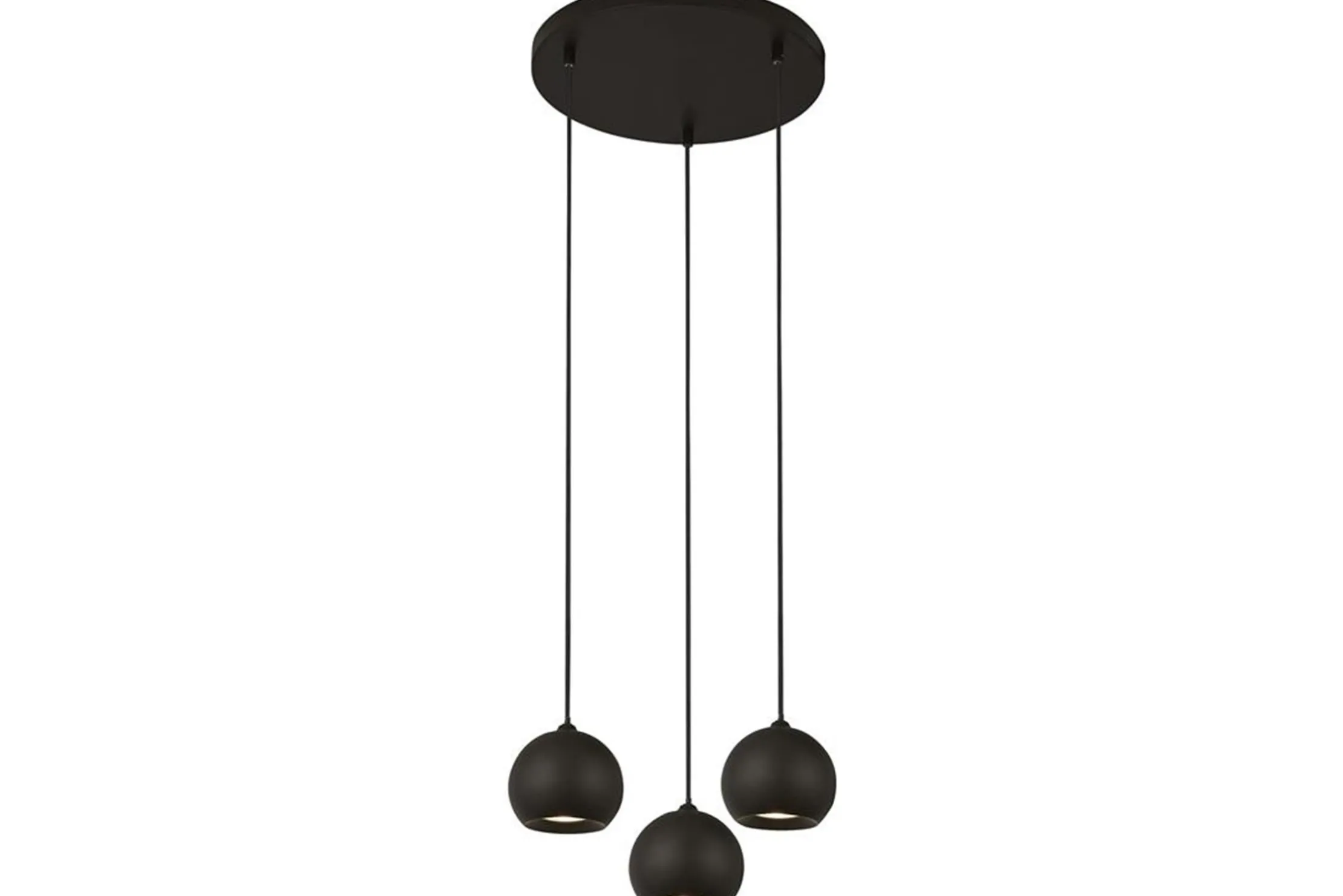 Hanglamp 1014-3BK Eindhove