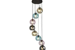Hanglamp 94008-8BK Mardi Gras II