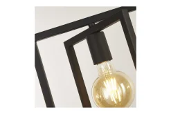 Hanglamp 23203-4BK Plaza