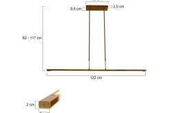 Hanglamp 1482BR Zelena