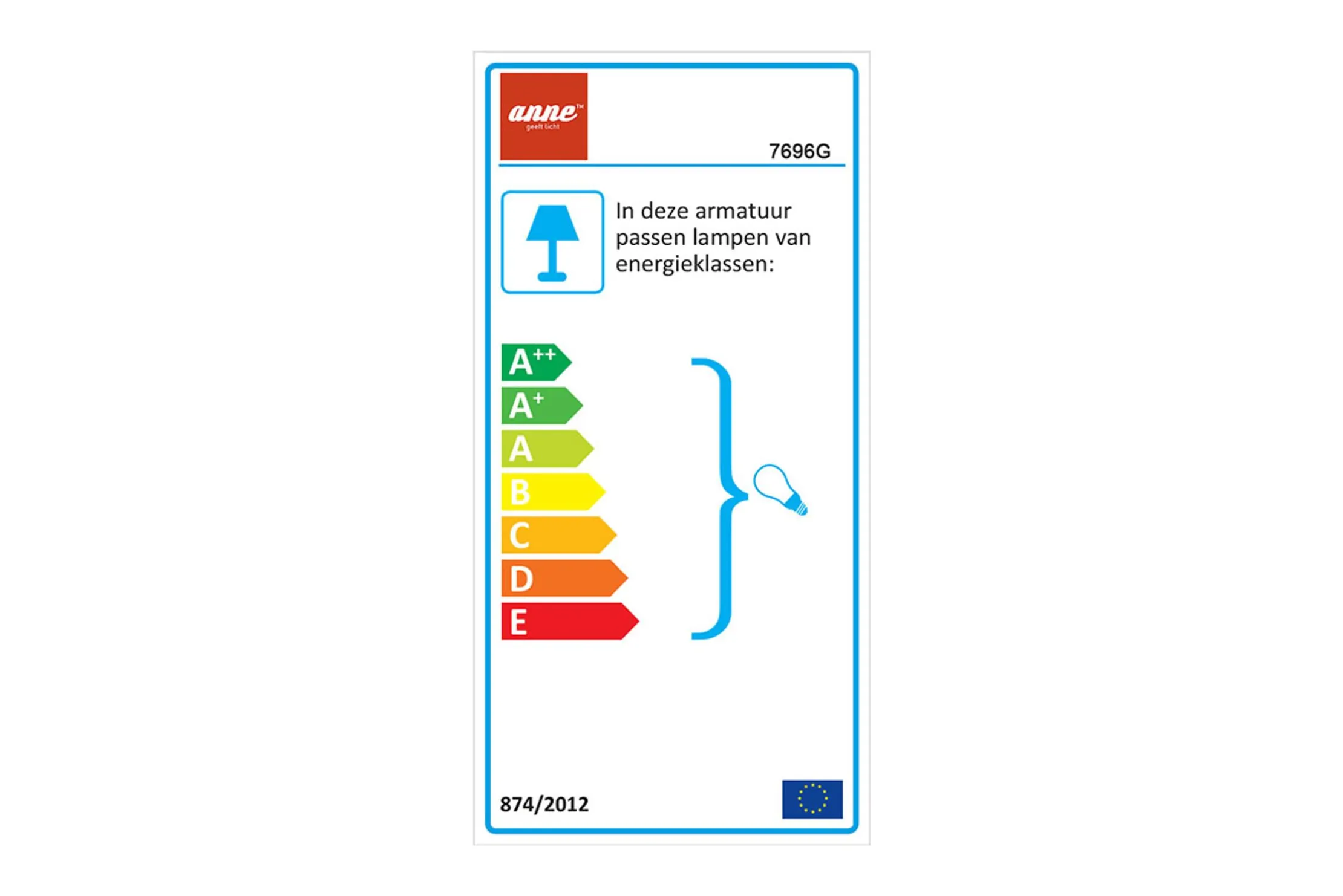 Hanglamp 7686G Frisk
