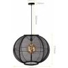 Hanglamp 05-HL4041-30 Fabric
