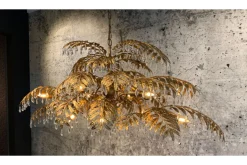Hanglamp LB023/12+1 ambachtelijk brons Bellagio | Leclercq & Bouwman