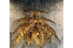 Hanglamp LB023/9 ambachtelijk brons Bellagio | Leclercq & Bouwman