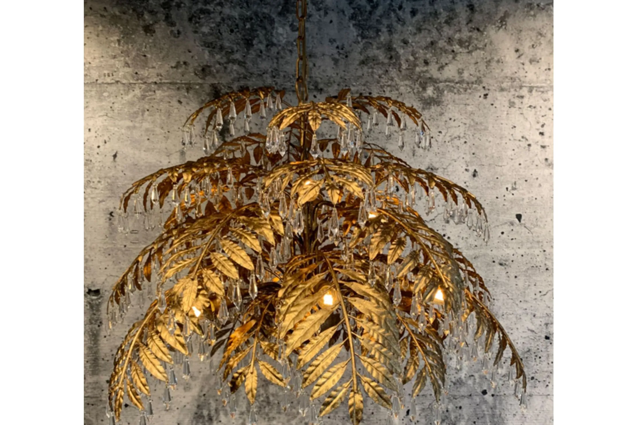 Hanglamp LB023/9 ambachtelijk brons Bellagio | Leclercq & Bouwman